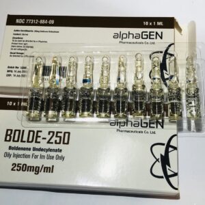 Bolde-250 AlphaGEN 10x1ml 250mg
