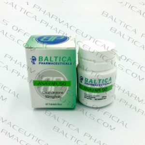 ANAVAR 50 (Oxandrolone) 60 Tablets Baltica Pharmaceuticals