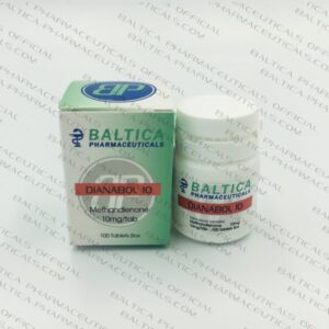 DIANABOL 10 (Methandienone) 100 Tablets Baltica Pharmaceuticals