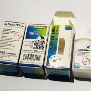 CLENBUTEROL 100tab 0,04mg/tab Elephant Pharma