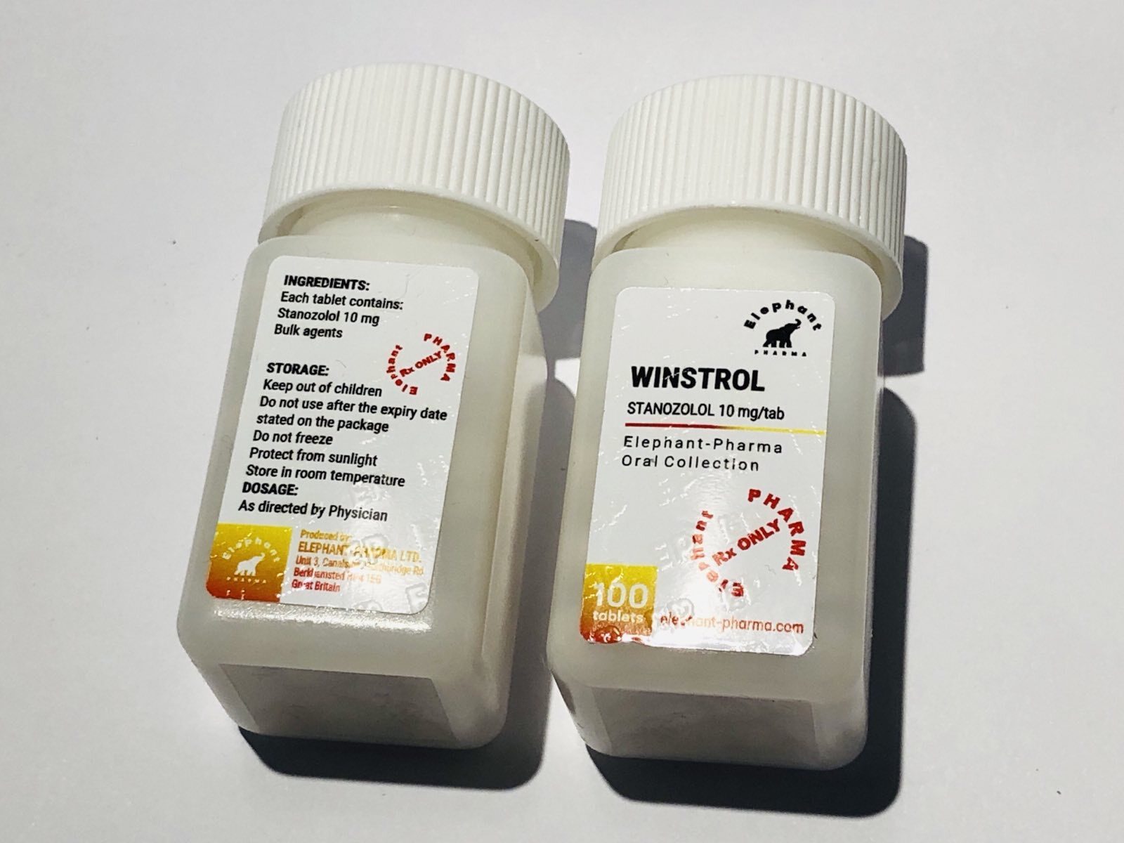 WINSTROL 100tab 10mg/tab Elephant Pharma