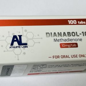DIANABOL 100tab 10mg ATHLETIC LABS