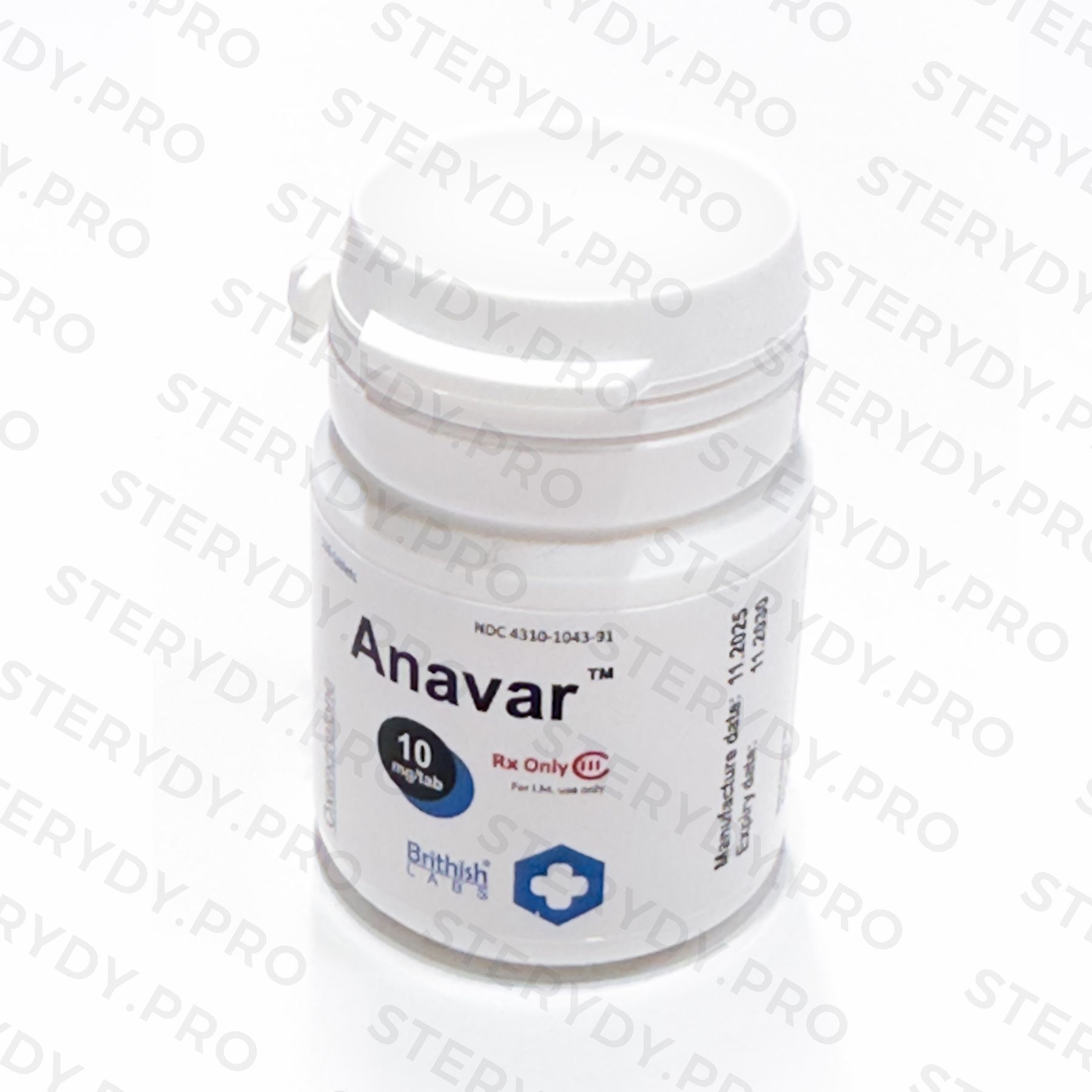OXANDROLONE 10MG 100TAB BRITISH LABS - obrazek 2